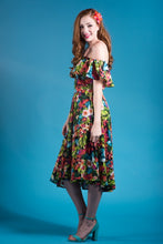 Classy & Sassy Dress in Tropical Floral Print