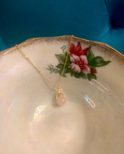 Rosebud Rose Quartz Necklace